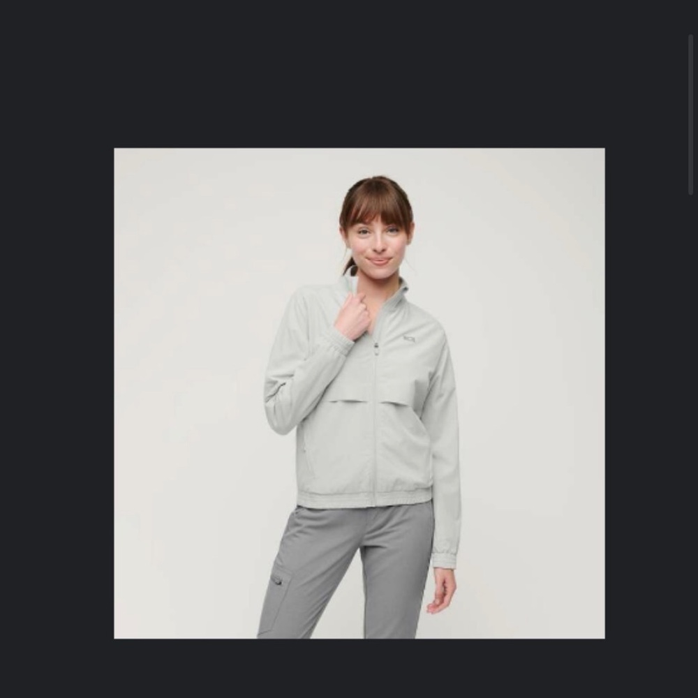 Figs Ice Grey Jacket